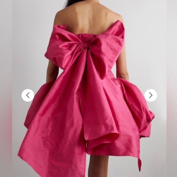 Beautiful Aje Piacere Bubble Hem Mini Dress - FUCHSIA/US 8 - Picture 4 of 5